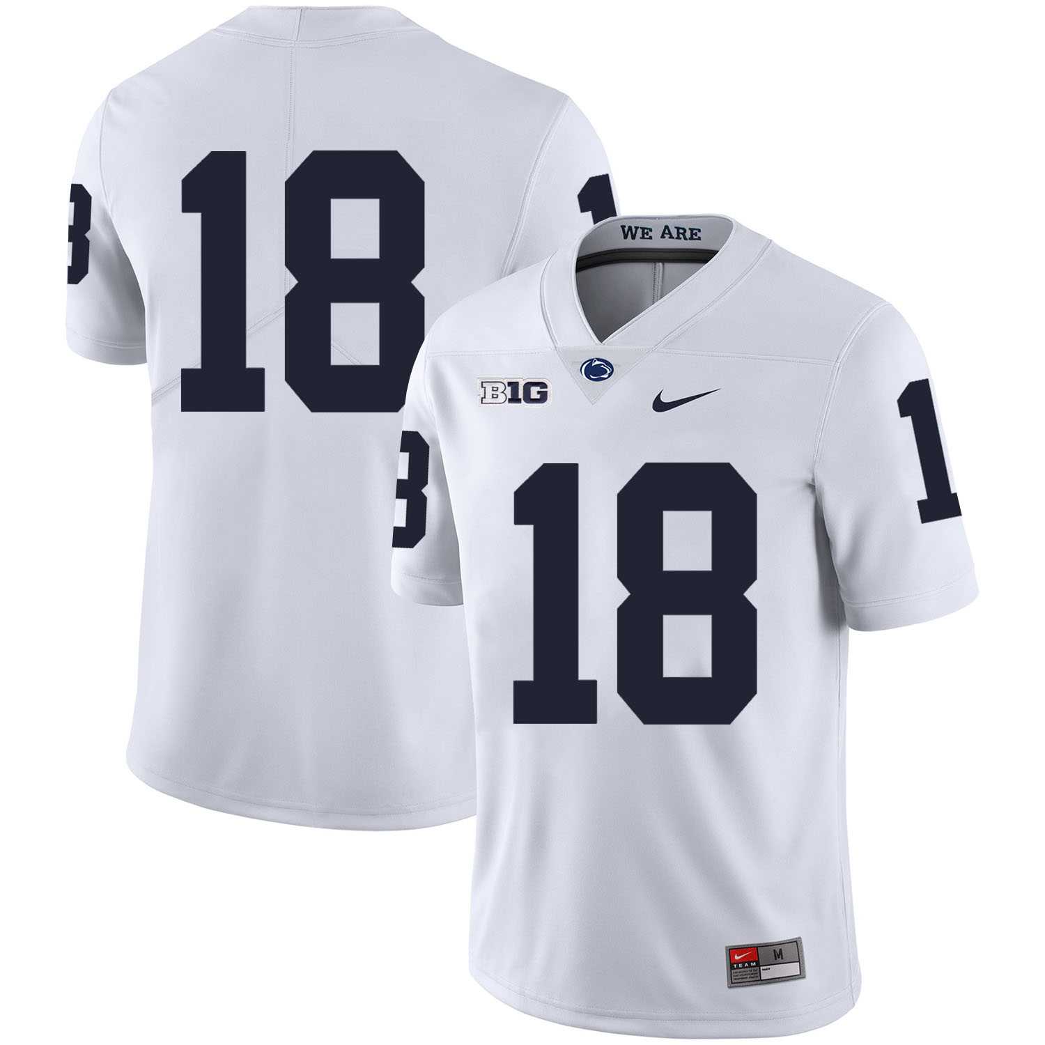 Penn State Nittany Lions 18 Jesse James White Nike College Football Jersey Dzhi,We sell and wholesale Penn State Nittany Lions 18 Jesse James White Nike College Football Jersey Dzhi on line form chian!